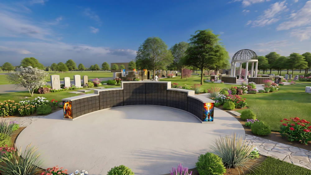 curved columbaria ccg